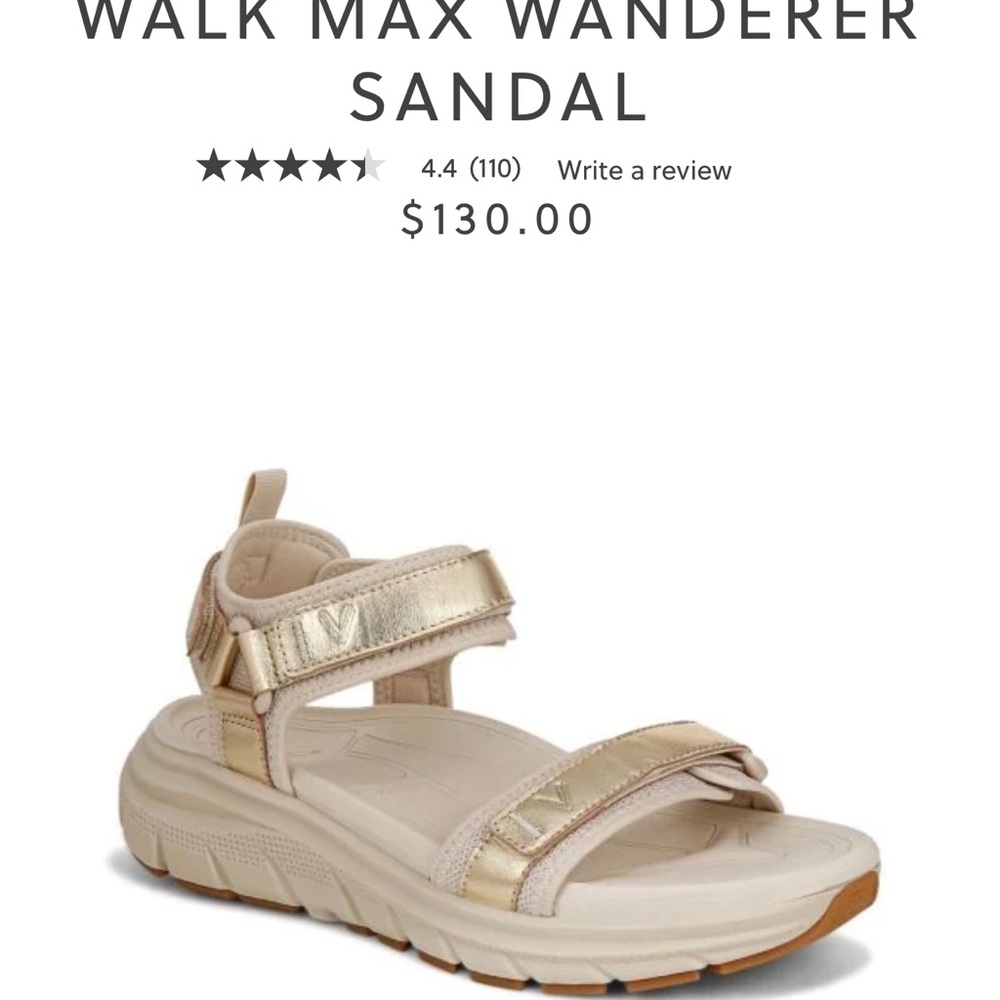 Wanderer Sandal - Gold